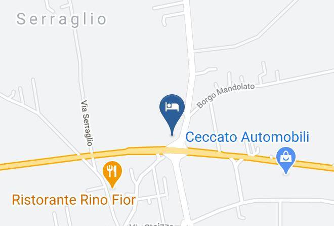 Treviso - Hotel Ca' Delle Rose Maps