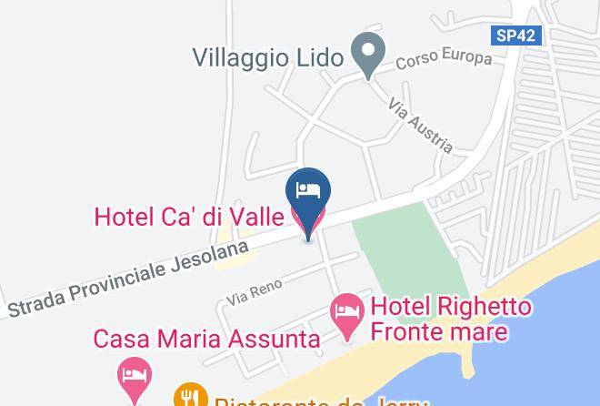 Venice - Hotel Ca' Di Valle Maps