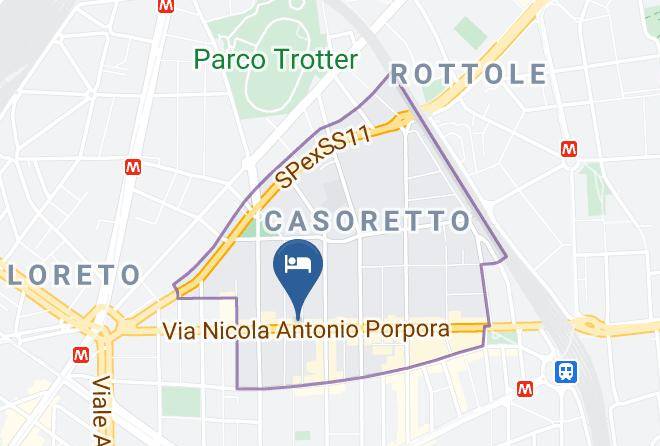 Milan - Hotel Ca' Grande Maps
