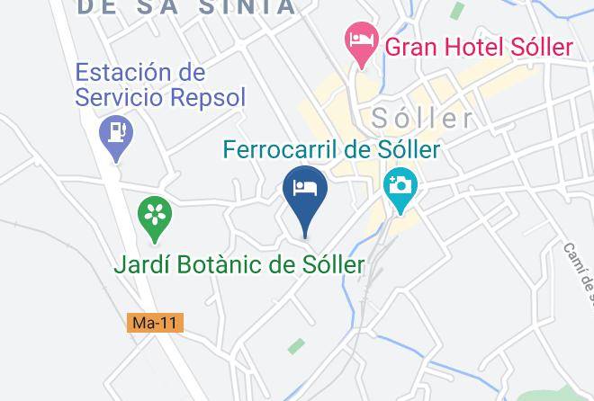 Hotel Ca'l Bisbe Map