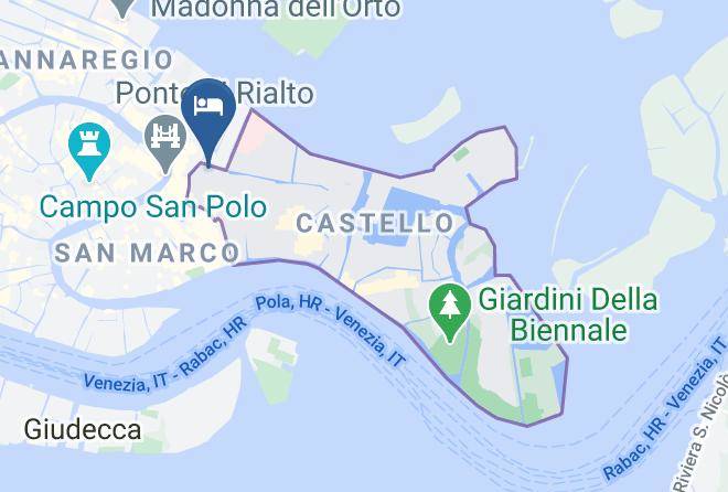 Hotel Ca' Marinella Map