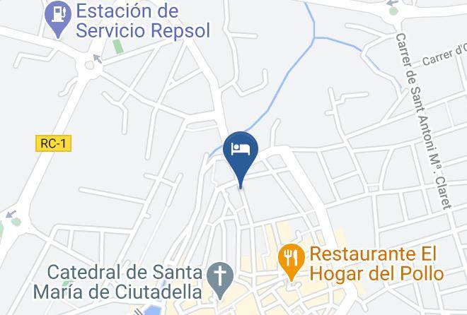 Hotel Ca S'arader Map