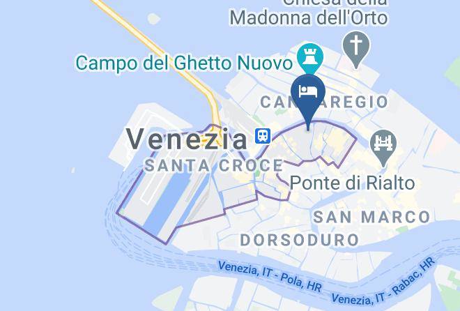 Venice - Hotel Ca' Zusto Maps
