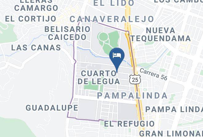 Cali - Hotel Canaveralejo Maps