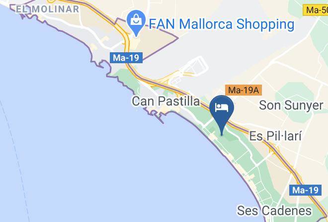 Baleares - Hotel Caballero Maps