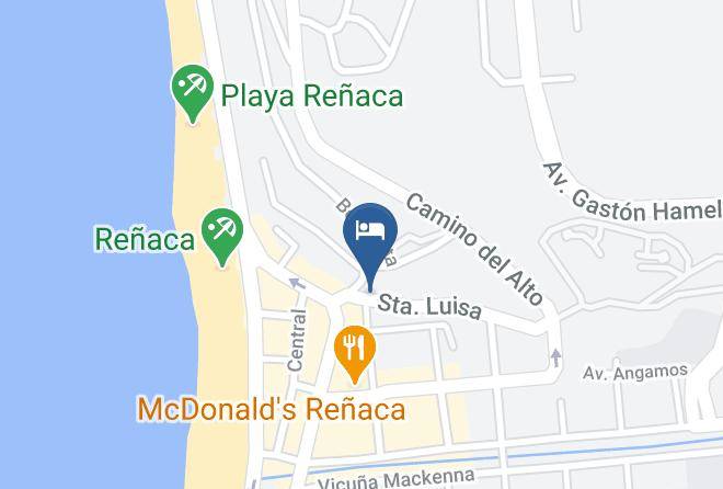 Valparaiso Province - Hotel Caballo Bayo Renaca Maps