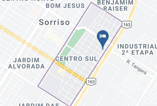 Hotel Cabana Gaucha Map