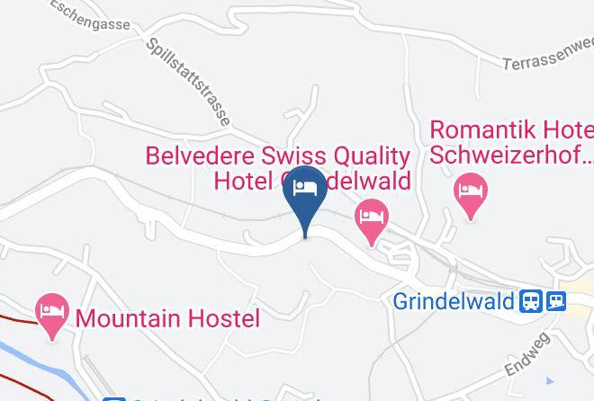 Interlaken Oberhasli - Hotel Cabana Maps