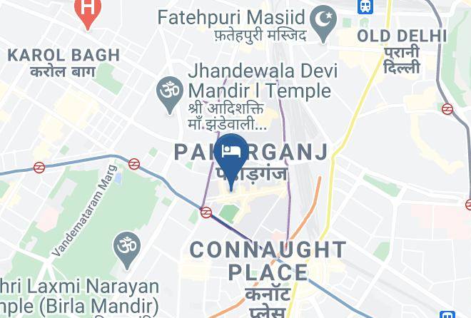 Paharganj - Hotel Cabana Maps