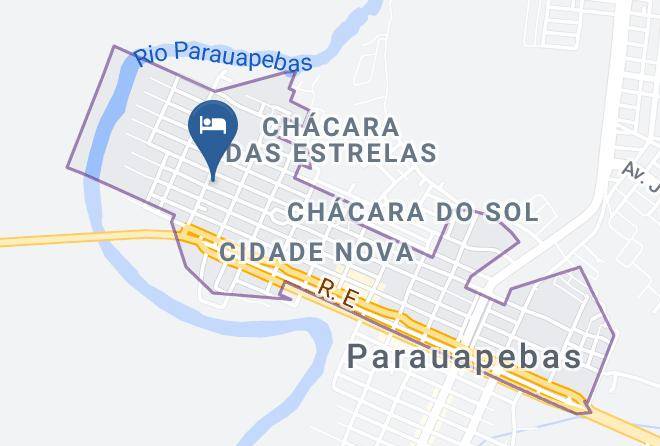 Parauapebas - Hotel Cabana Maps