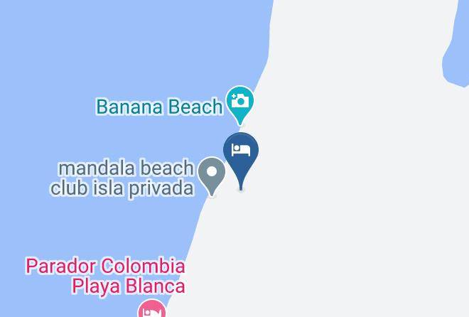 Cartagena De Indias - Hotel Cabana Princesa Del Mar Maps