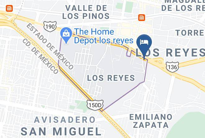 La Paz - Hotel Cabana Real Maps