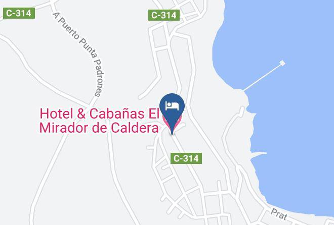 Copiapo Province - Hotel & Cabanas El Mirador De Caldera Maps