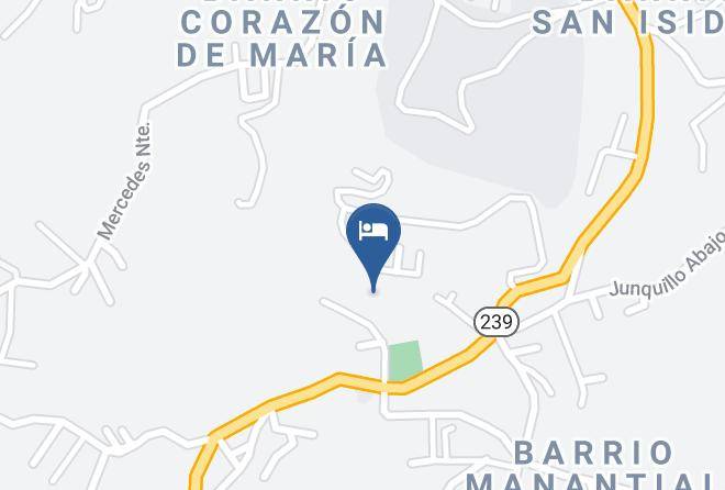 Puriscal - Hotel Cabanas Ensuenos Maps