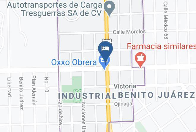 Nuevo Casas Grandes Municipality - Hotel Cabanas Maps
