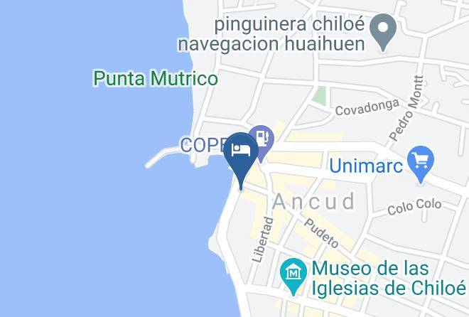 Hotel Cabanas Polo Sur Map