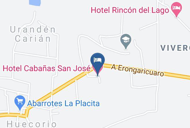 Hotel Cabanas San Jose Map