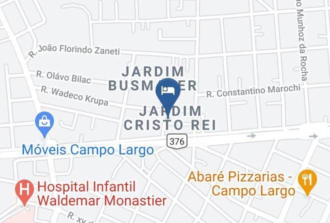 Campo Largo - Hotel Cabbu Maps