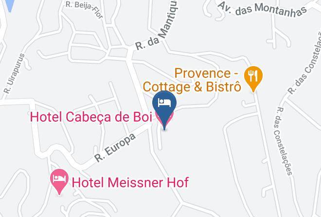 Camanducaia - Hotel Cabeca De Boi Maps
