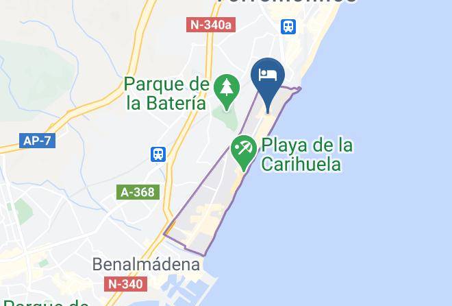 Malaga - Hotel Cabello Maps