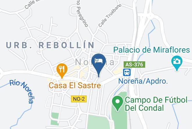 Asturias - Hotel Cabeza Maps