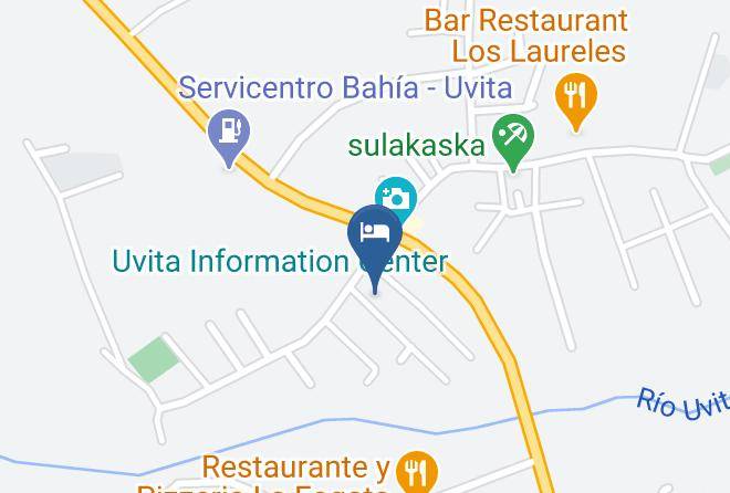 Osa - Hotel Cabinas Private Uvita Maps