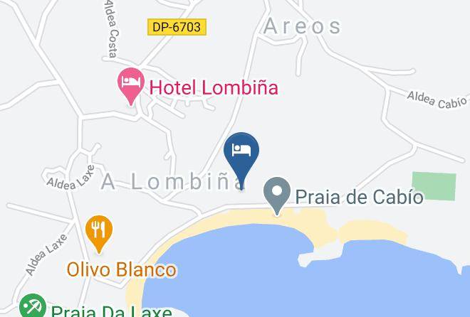 Auna - Hotel Cabio Pobra Do Caraminal Maps