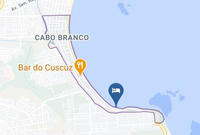 Joao Pessoa - Hotel Cabo Branco Atlantico Maps