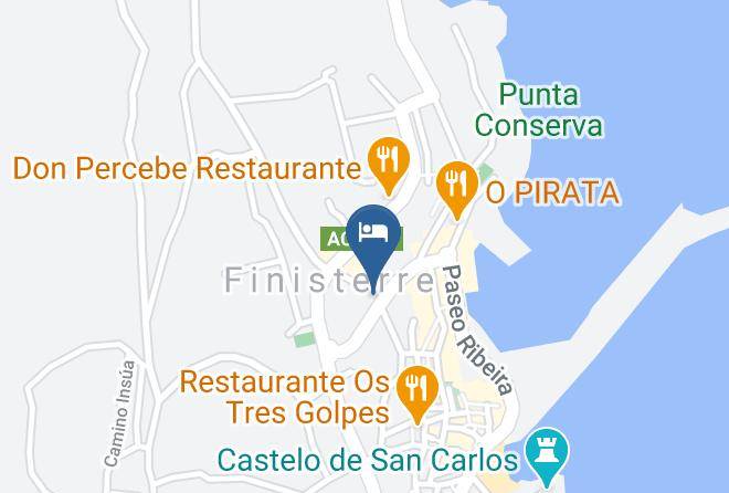 Auna - Hotel Cabo Finisterre By Bossh Hotels Maps