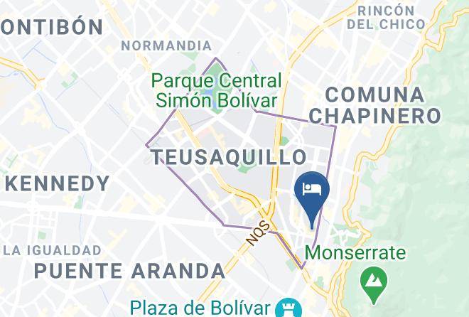 Bogota - Hotel Cabrera Real Maps