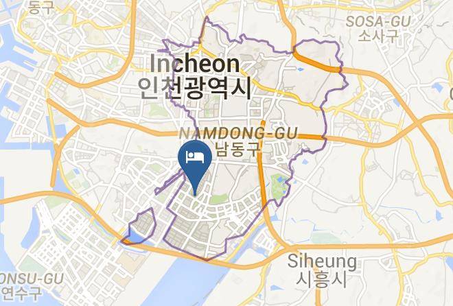 Namdonggu - Hotel Cacao Maps