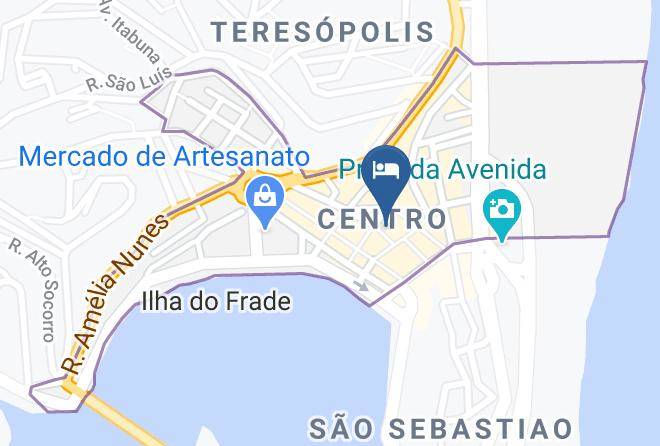 Hotel Cacau D'ouro Map