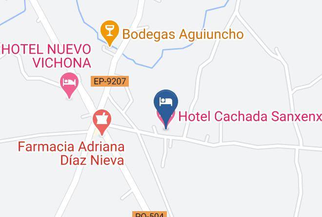 Pontevedra - Hotel Cachada Maps