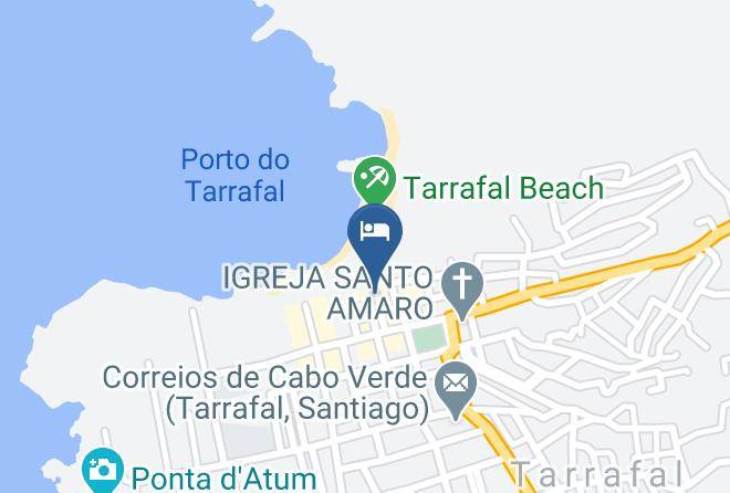 Tarrafal - Hotel Cachoeira Maps