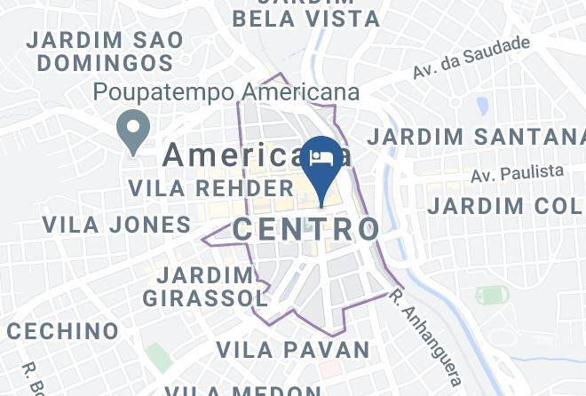Americana - Hotel Cacique Americana Maps