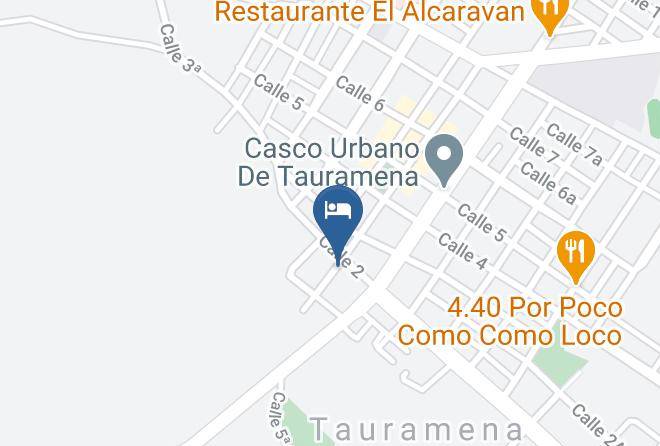 Tauramena - Hotel Cacique Mena Maps