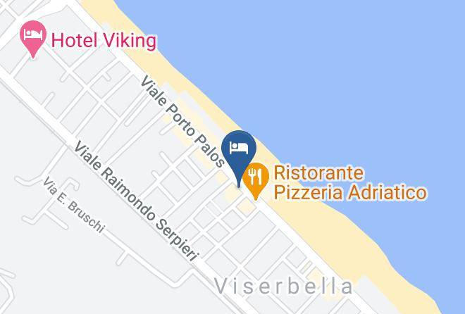 Rimini - Hotel Cadiz Maps
