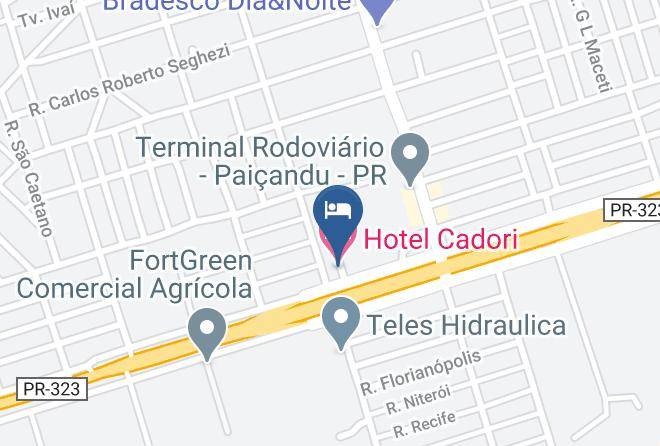Paicandu - Hotel Cadori Maps