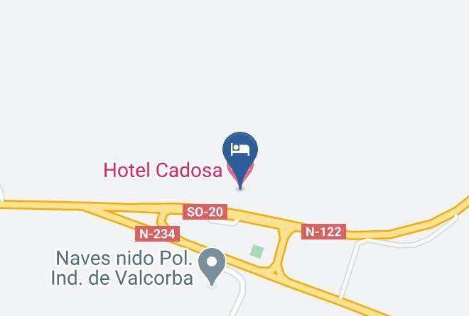 Hotel Cadosa Map