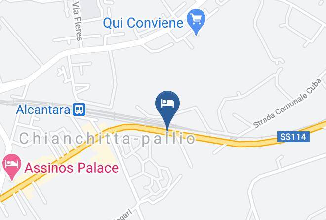 Messina - Hotel Caesar Palace Maps