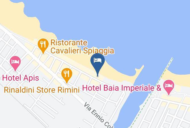 Rimini - Hotel Caesar Paladium Maps