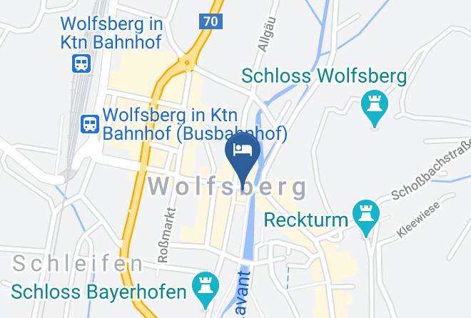 Wolfsberg - Hotel Cafe Aldershoff Wolfsberg Maps