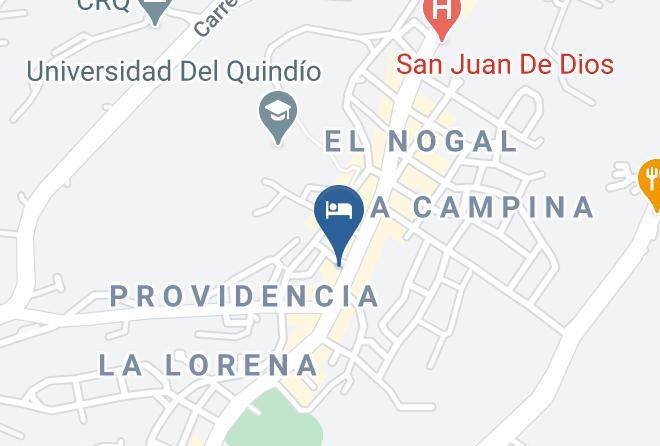 Hotel Cafe Avenida Map