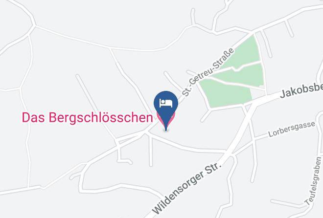 Bamberg - Hotel Cafe Bergschlosschen Maps