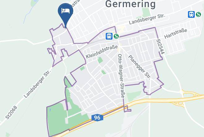 Furstenfeldbruck - Hotel Cafe Bistro Paintner Maps