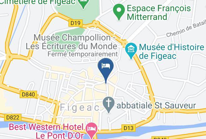 Lot - Hotel Cafe Champollion Maps