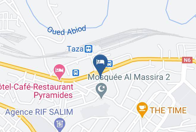 Fes Boulemane - Hotel Cafe De La Gare Maps