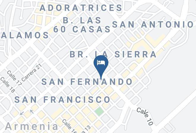 Armenia - Hotel Cafe Estelar Maps