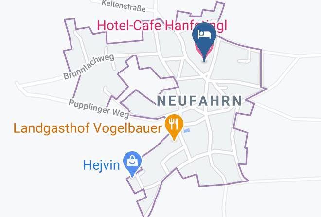 Bad Tolz Wolfratshausen - Hotel Cafe Hanfstingl Maps