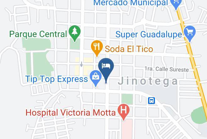 Jinotega - Hotel Cafe Jinotega Maps